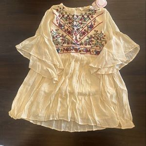 Embroidery Boho Dress